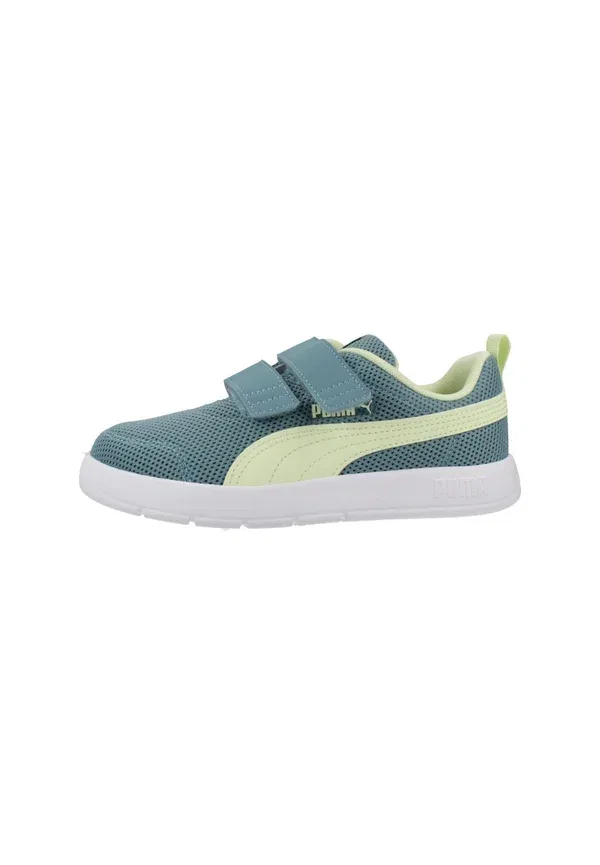 Кроссовки на липучке Courtflex v3 mesh 28 Puma, Azul, синий