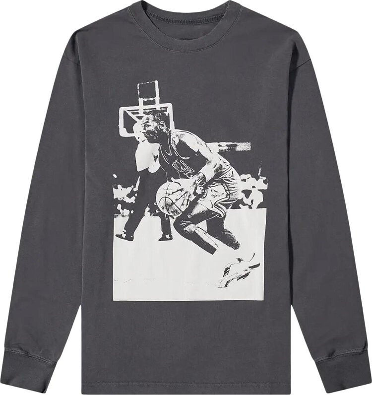 

Футболка Air Jordan x Union M J Long-Sleeve T-Shirt 'Off Noir', черный