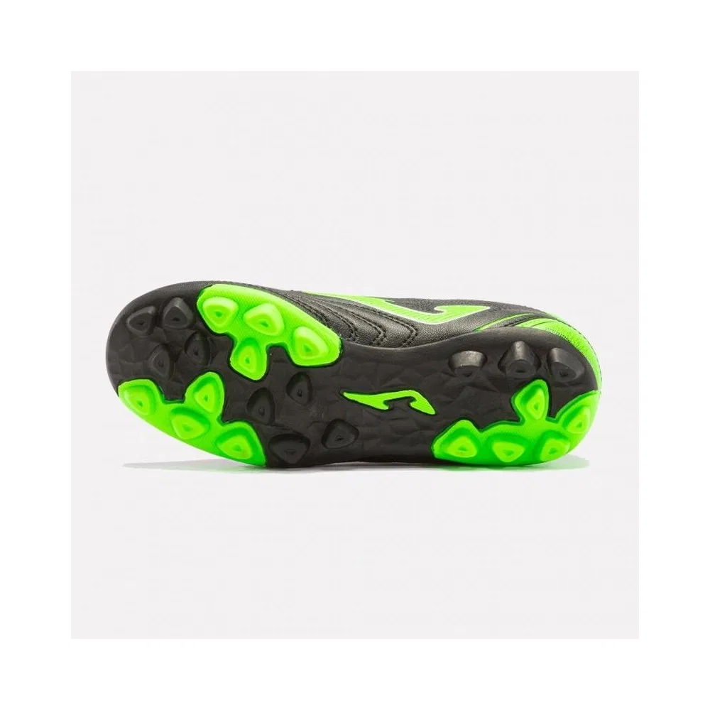 Детские футбольные бутсы для мальчиков Toledo Jr 2301 Hard Ground, Black Joma — фото 4