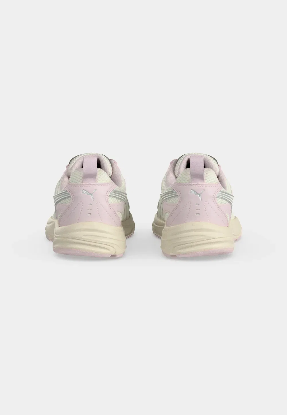 Milenio tech jr унисекс - кроссовки Puma, Warm White/Powder Pink — фото 4