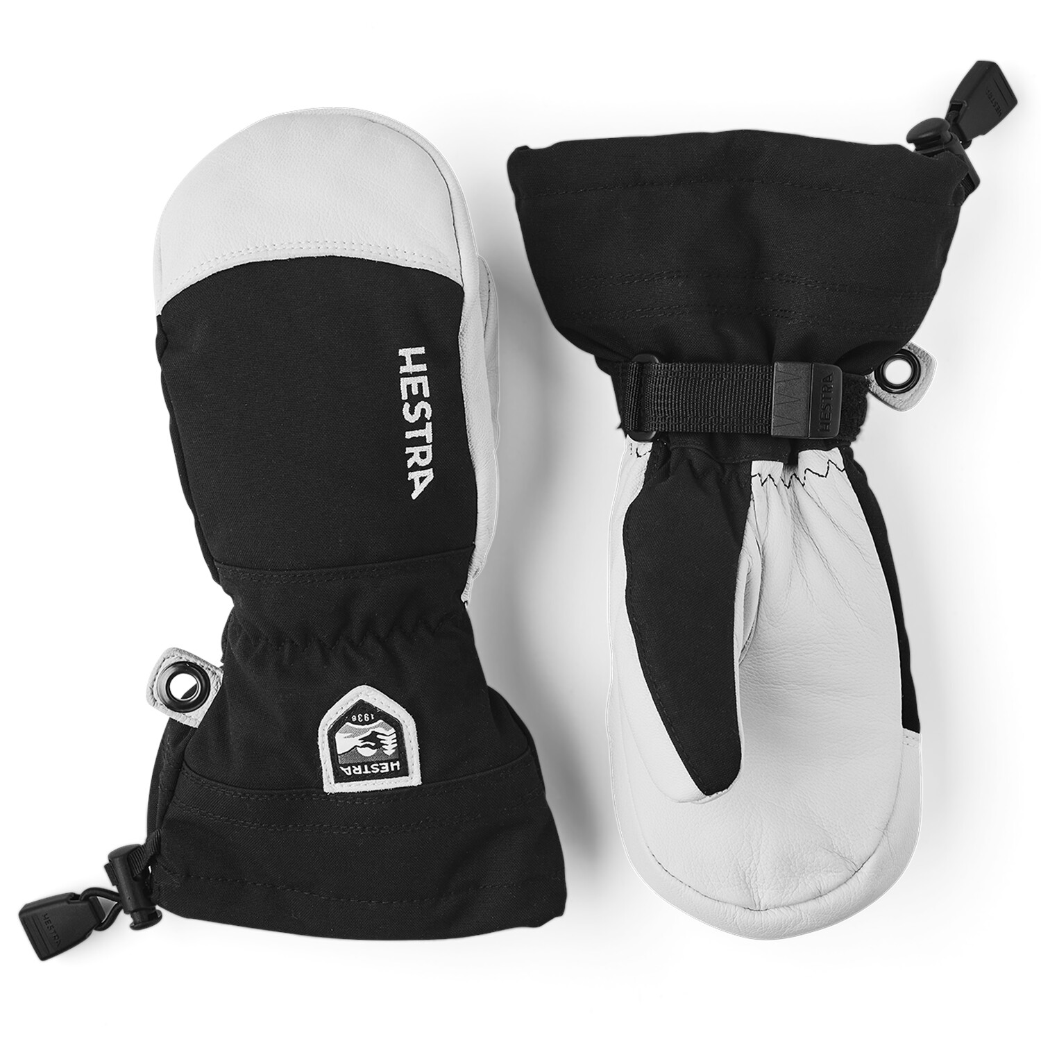 

Hestra Army Leather Heli Ski Jr. Варежки - Детские, черный