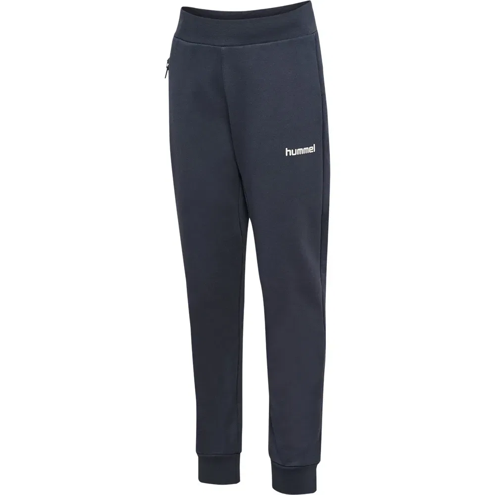 Детские спортивные штаны с регулируемым поясом Regular Logo Adjust Waist Hummel, Blue