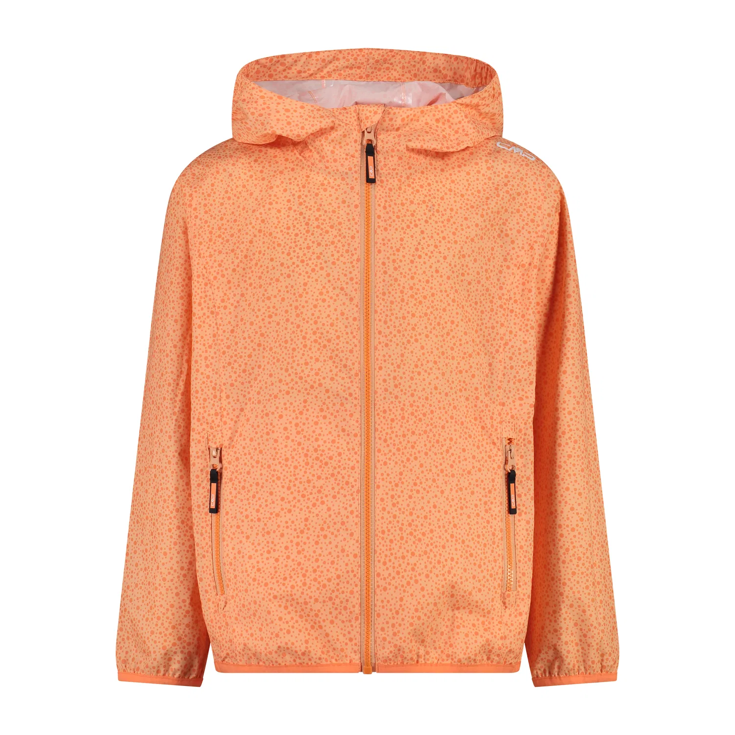 Детская куртка дождевик Kid G Rain Fix Hood Jacket Cmp, Orange Weiss