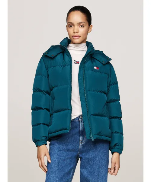 

Пуховик Аляска Regular fit Tommy Jeans, синий