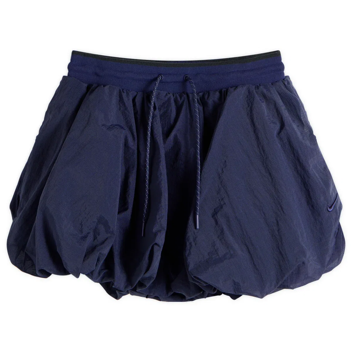 Юбка-шорты мини с защипами Bubble Nike, Blackened Blue