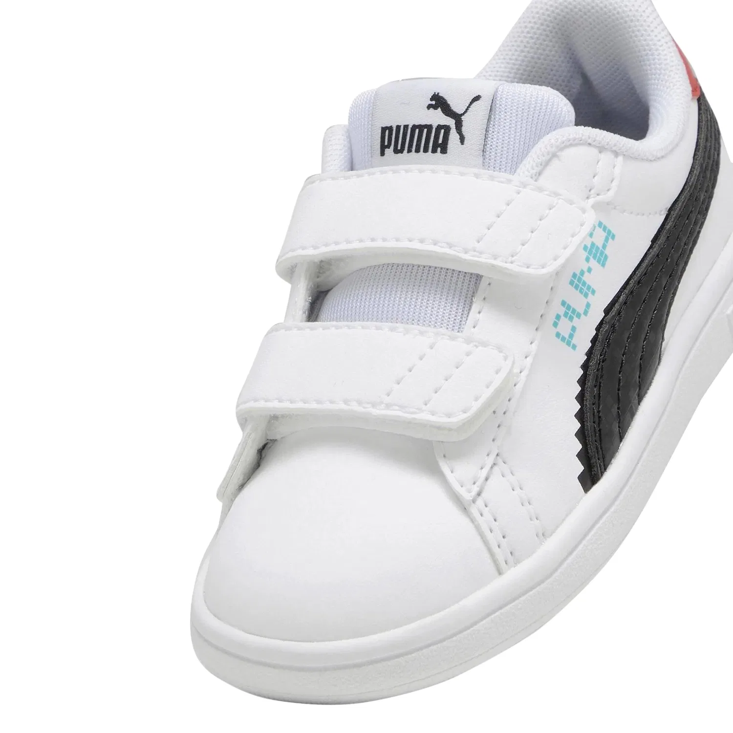 Кроссовки низкие с принтом Smash 3.0 L Play Low Scratch Puma, белый — фото 2