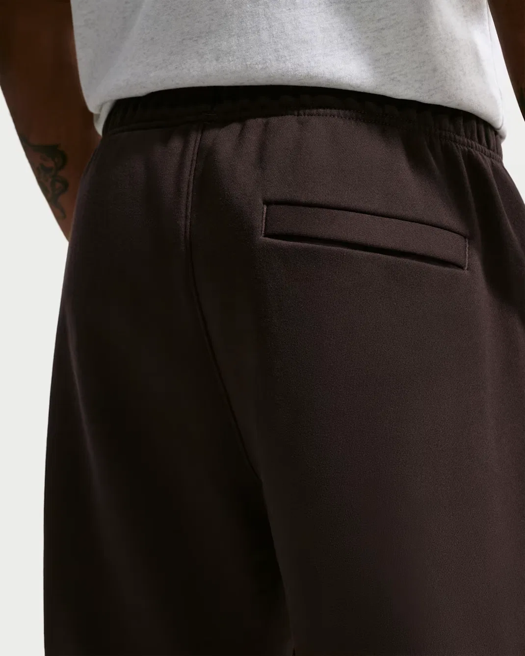 Мужские брюки на резинке Nike Solo Fleece, Velvet Brown/Sail — фото 3