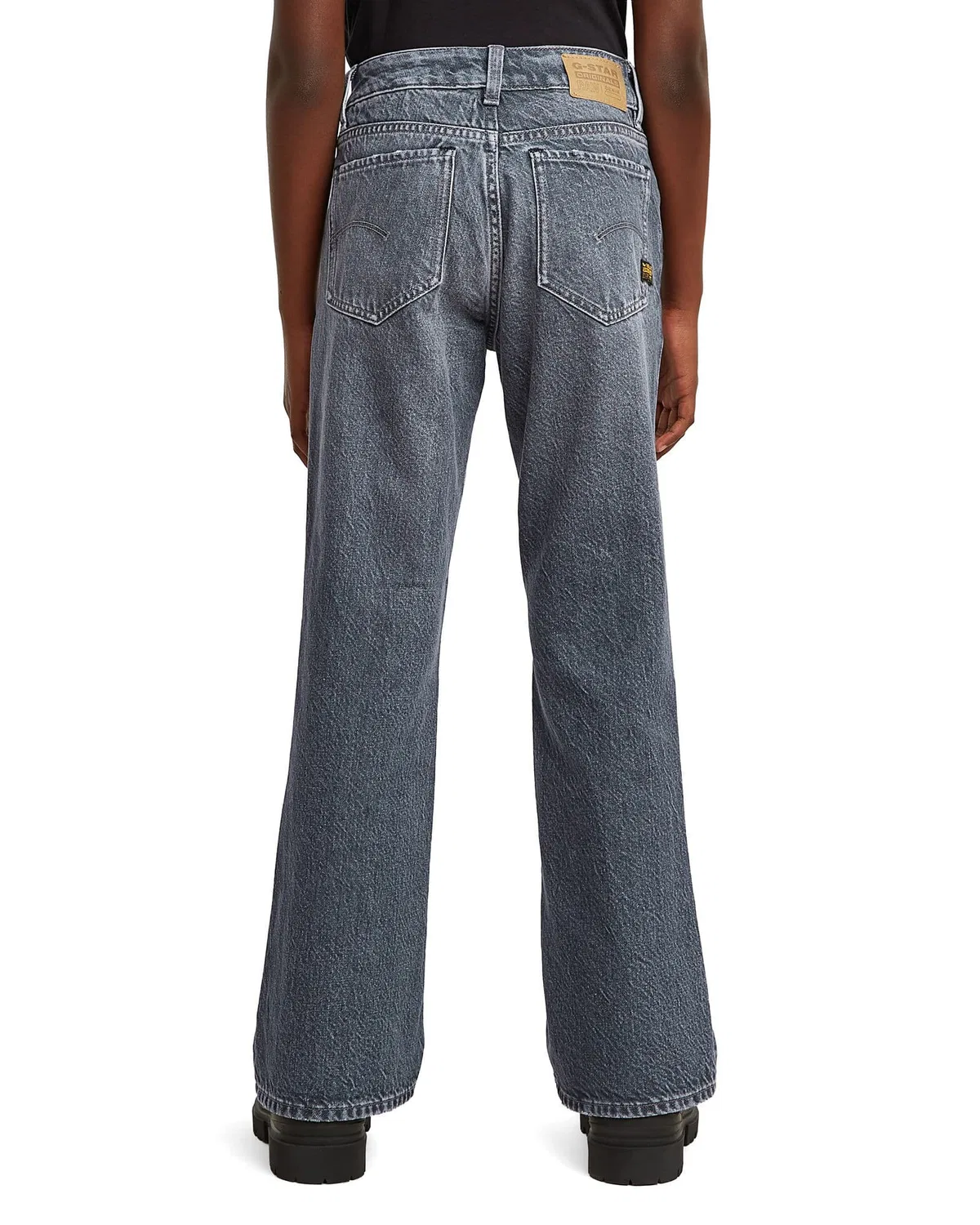 Джинсы-клеш для девочек G-Bootcut G-Star Raw, темно-синий — фото 2