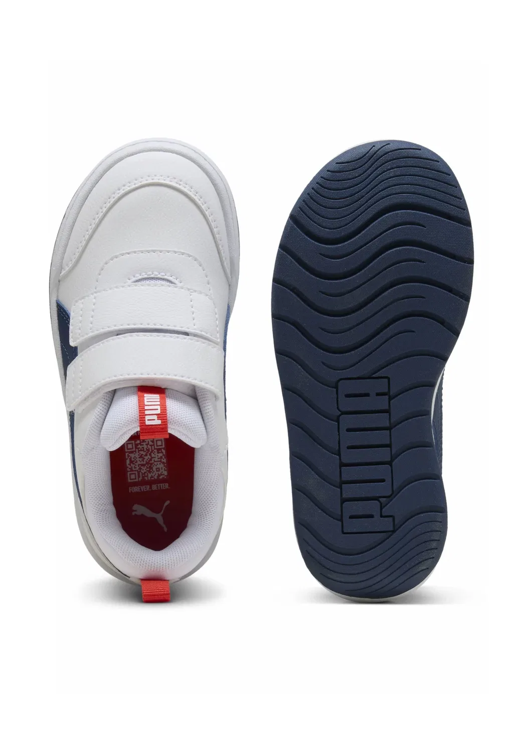 Кроссовки Multiflex 2 унисекс Puma, White/Persian Blue — фото 3