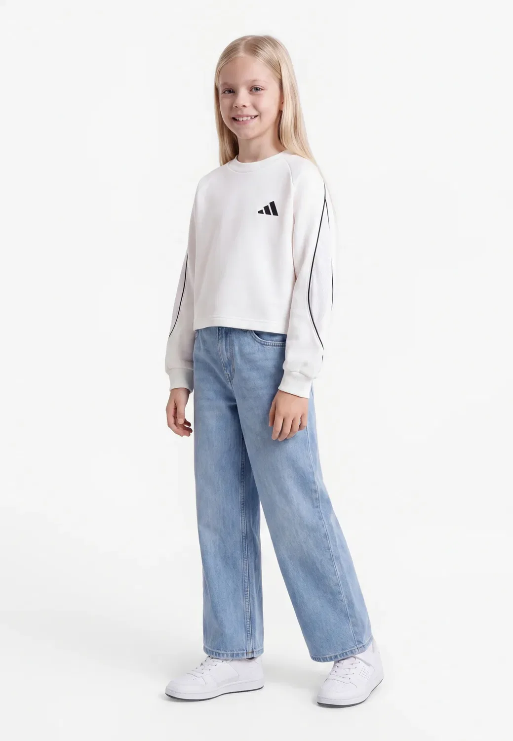 Унисекс толстовка Stadium Adidas Performance, White/Black