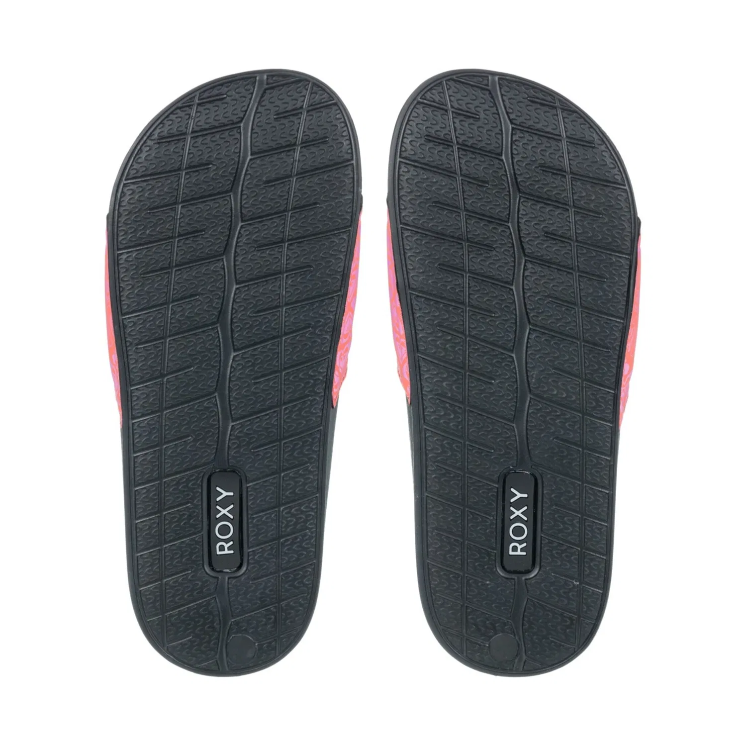 Детские сандалии с EVA подошвой Rg Slippy Ii Roxy, Black/Red Print — фото 4