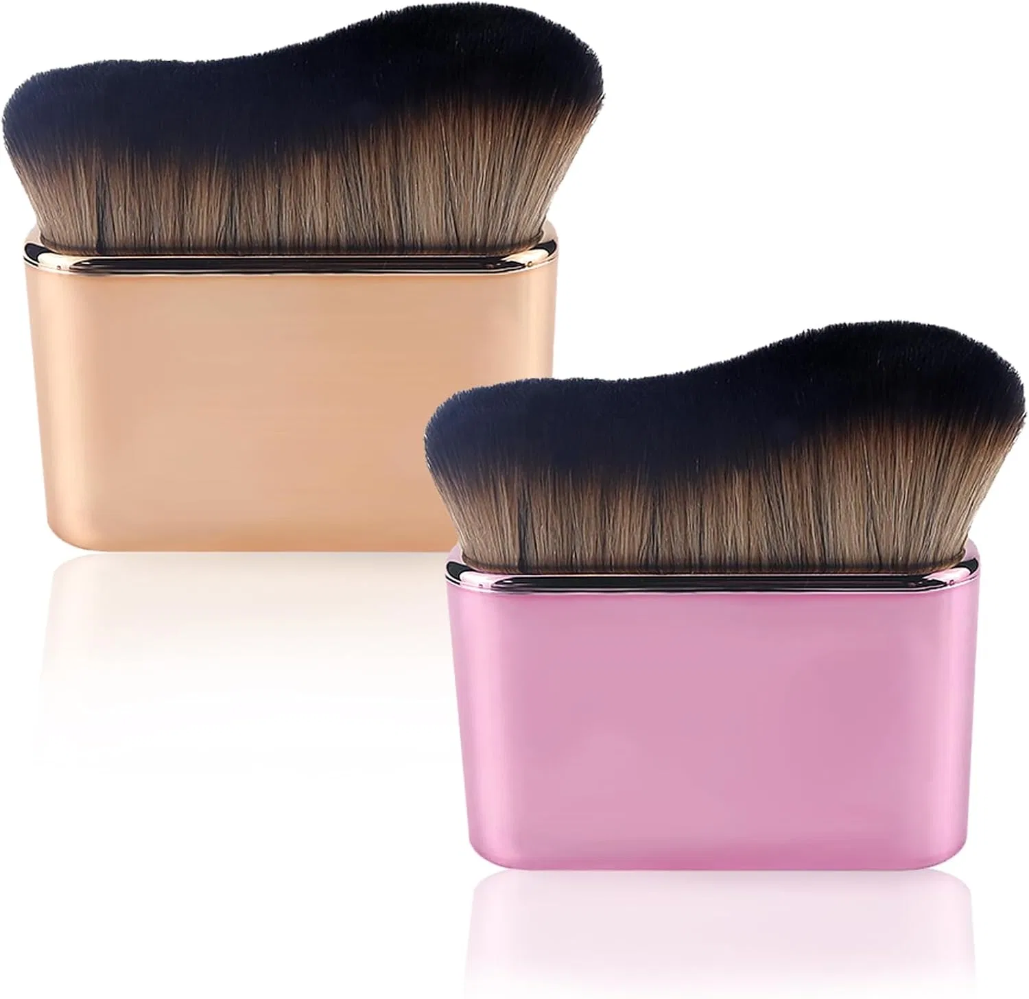 Кисть для автозагара Body Make Brush EMYVSVO 2 шт розово-золотой