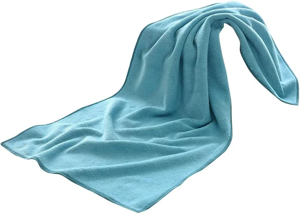 Полотенце для волос Microfibre, GUOCU, 75x35 см, Blue 2