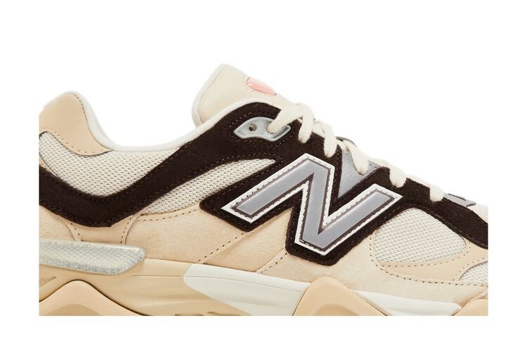 Кроссовки New Balance 9060 Emerging Brown Pack, кремовый — фото 2