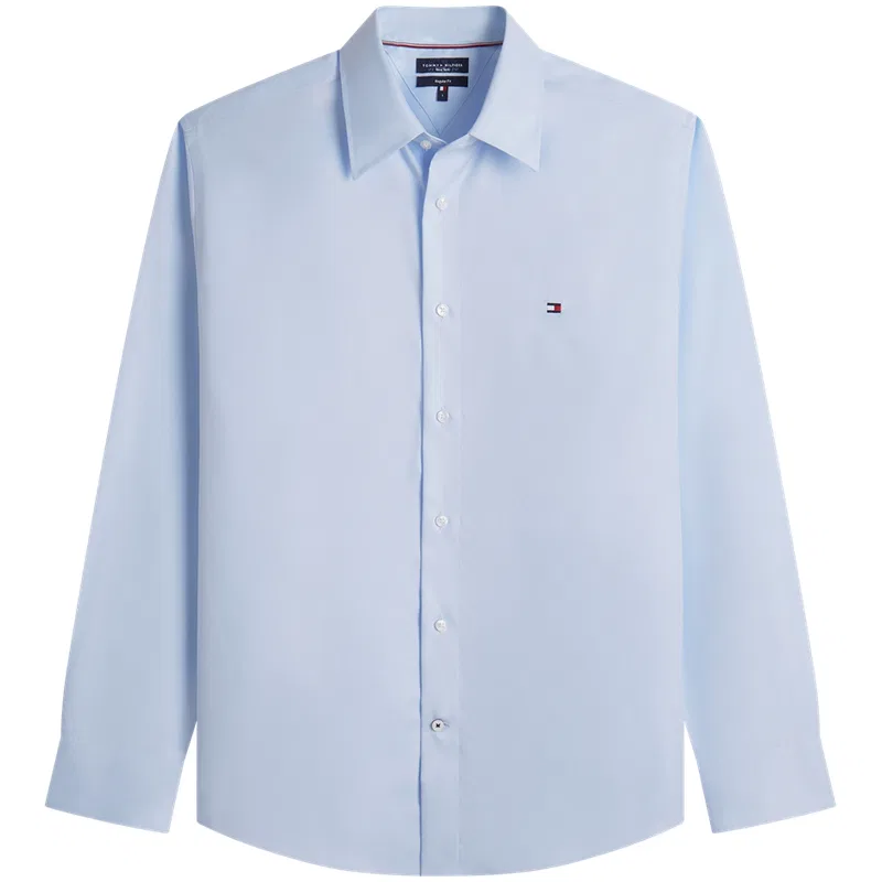 Мужская рубашка с воротником Sky Blue C3Q Tommy Hilfiger — фото 3