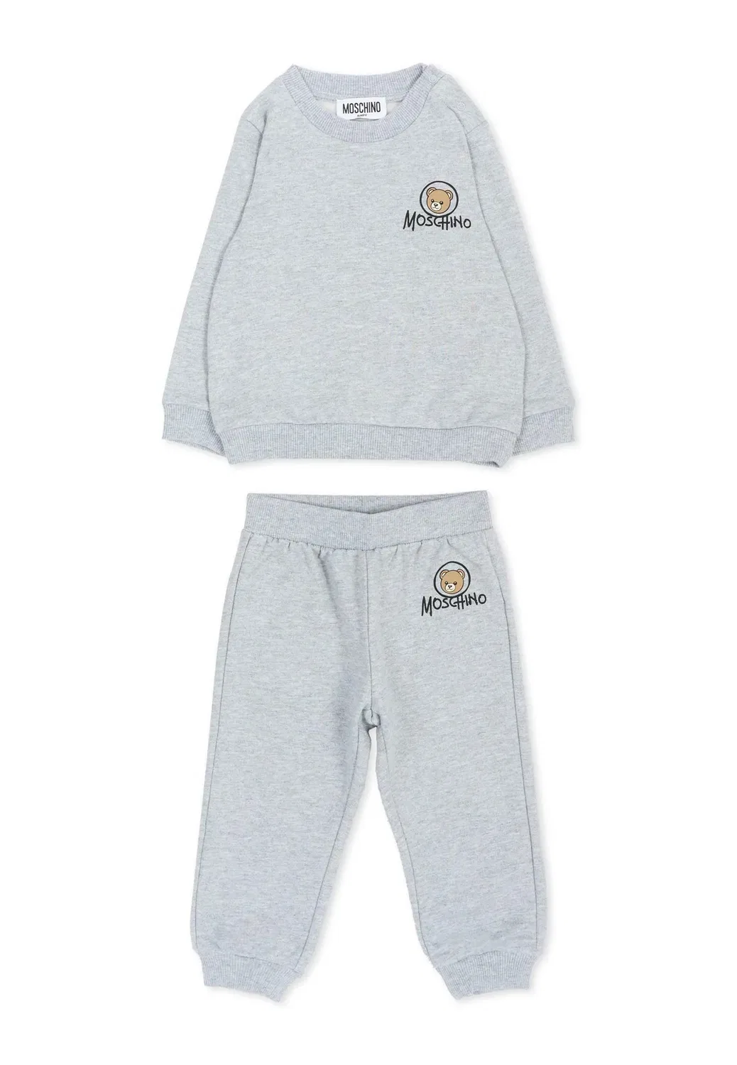 Комплект унисекс - толстовка Moschino, Grey