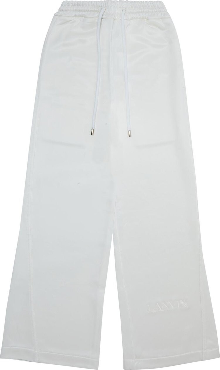 

Брюки Lanvin Straight Leg Pant 'Optic White', белый