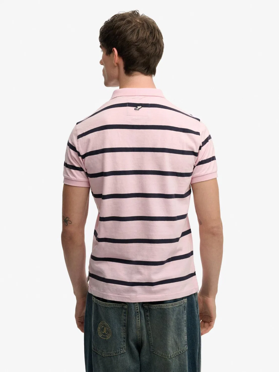 Поло Superdry Pink, розовый — фото 3