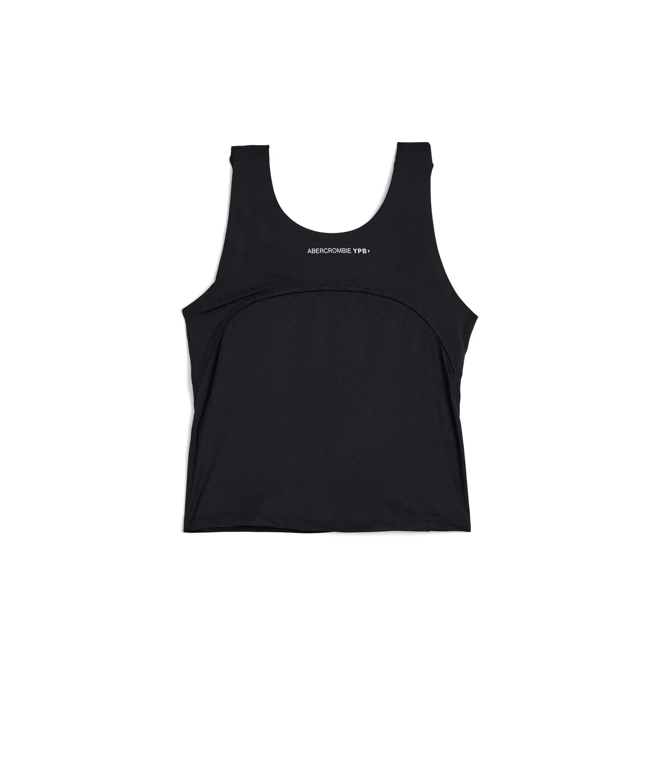 Топ-кроп YPB Cropped Active Tank (для маленьких и больших детей) Abercrombie Kids, Black Beauty — фото 2