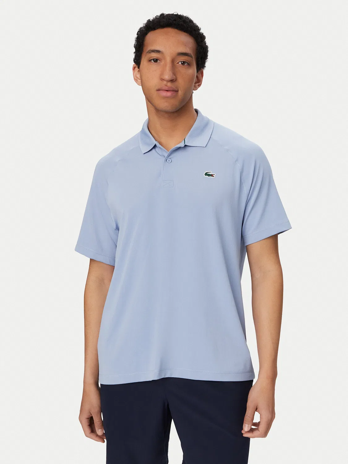 Мужское поло стандартного кроя Lacoste, голубой