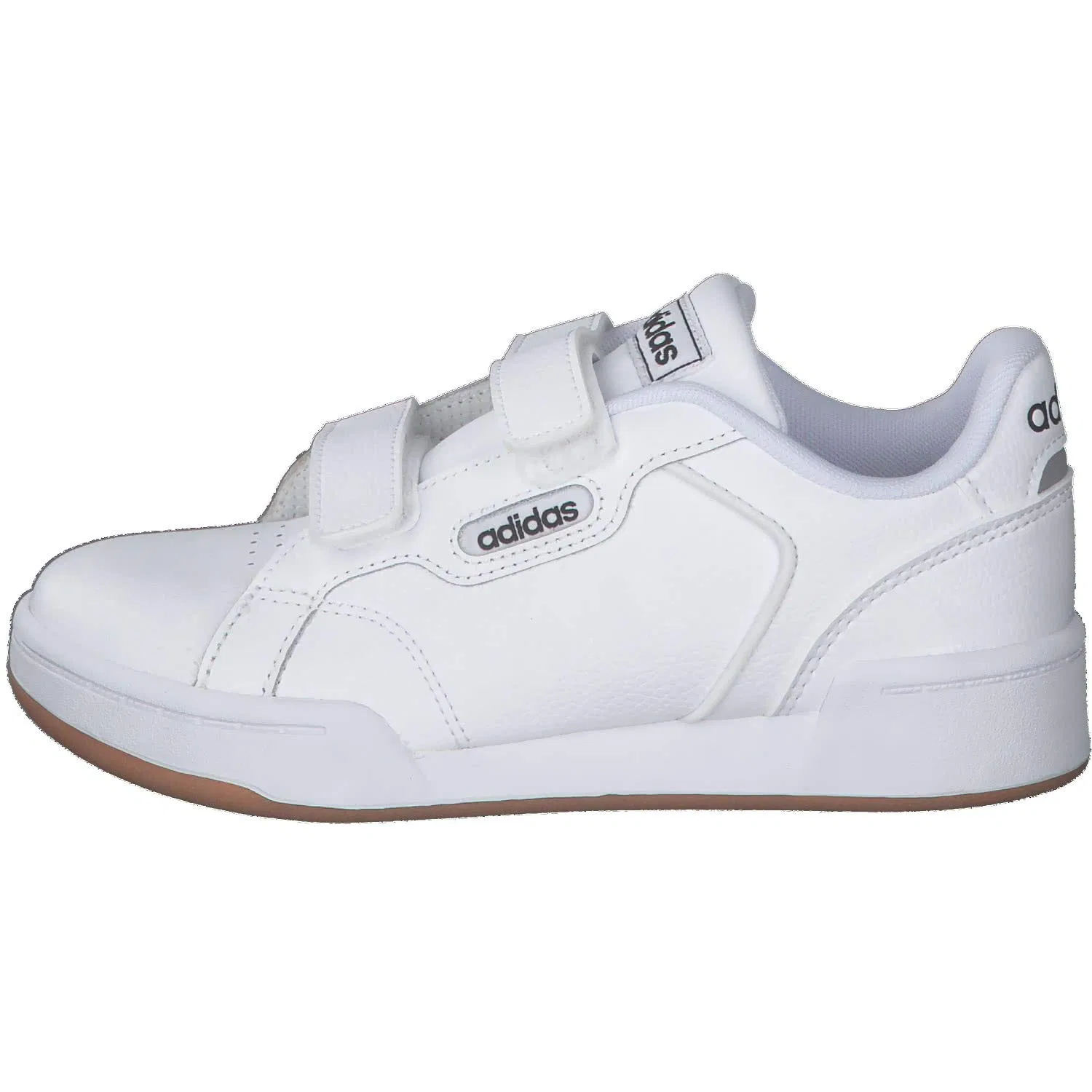 Детские кроссовки для мальчиков с замшевым верхом Roguera C Adidas, Ftwr White Ftwr White Core Black — фото 3