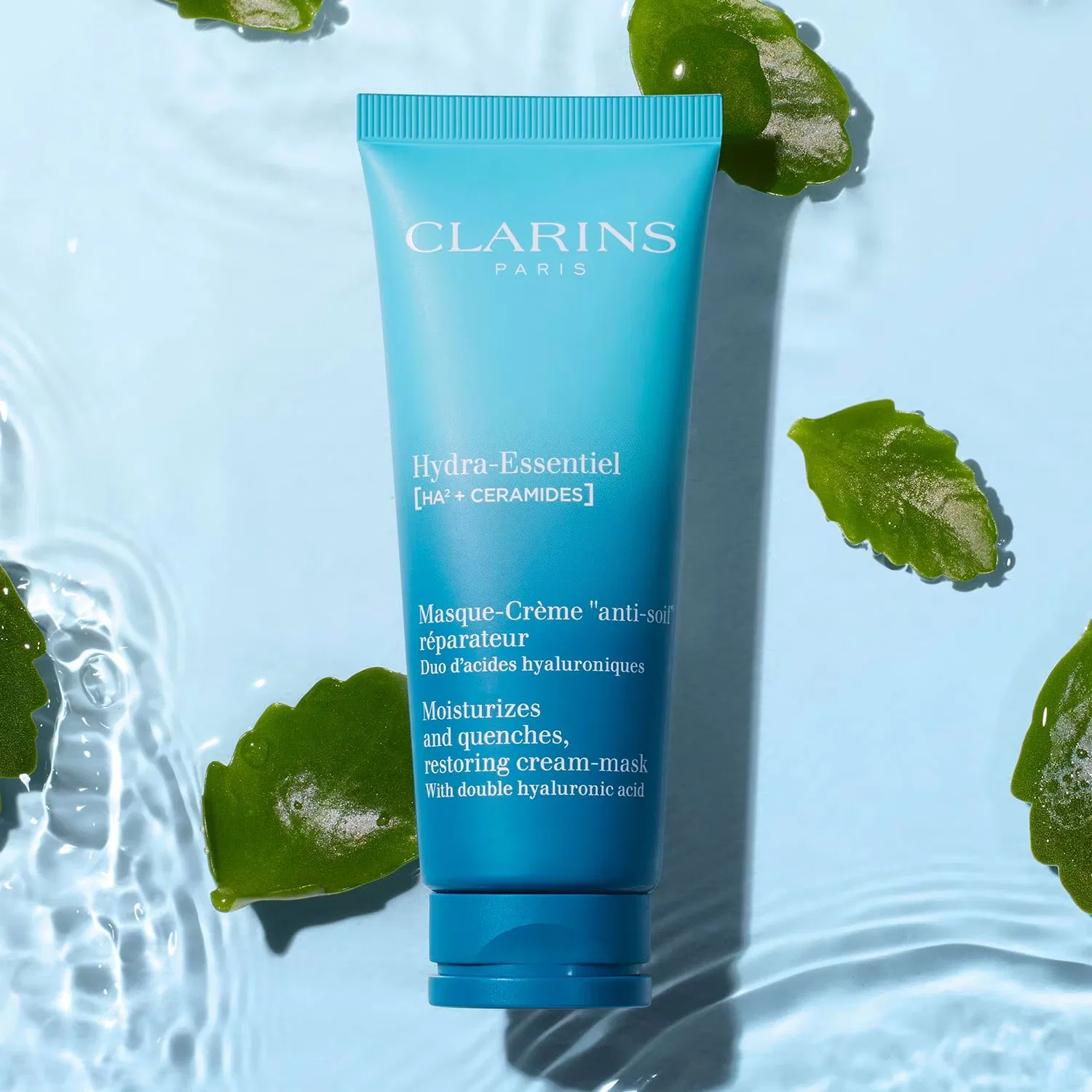 Крем-маска для лица 75 мл увлажняющая восстанавливающая CLARINS — фото 3