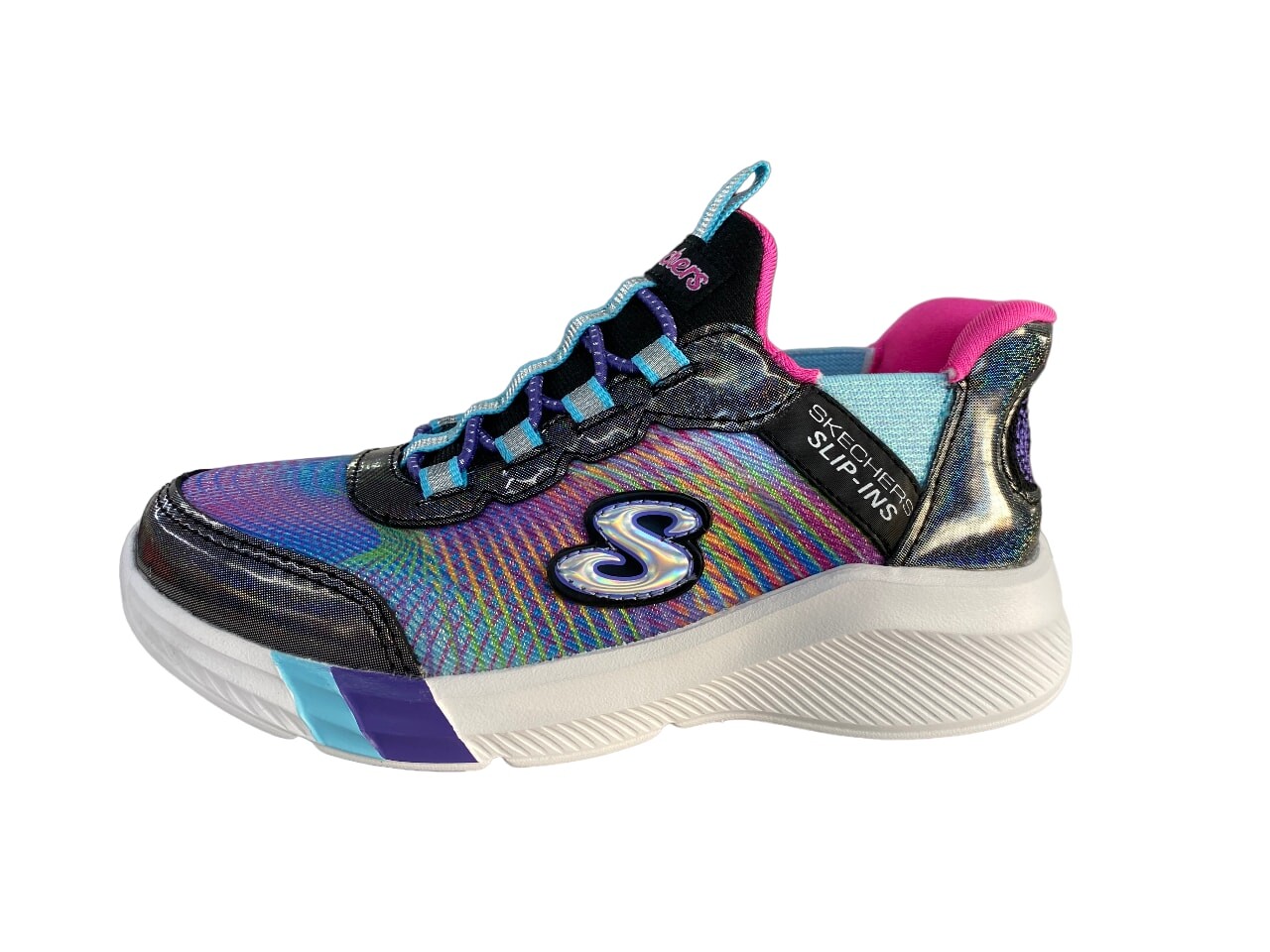 

Низкие кроссовки Skechers DREAMY LITES COLORFUL PRISM 303514L/BKMT, черный