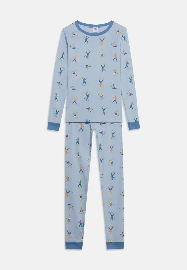 Пижама джерси Snug fit Petit Bateau, Polaire, Ecume, Multi-coloured, мультиколор