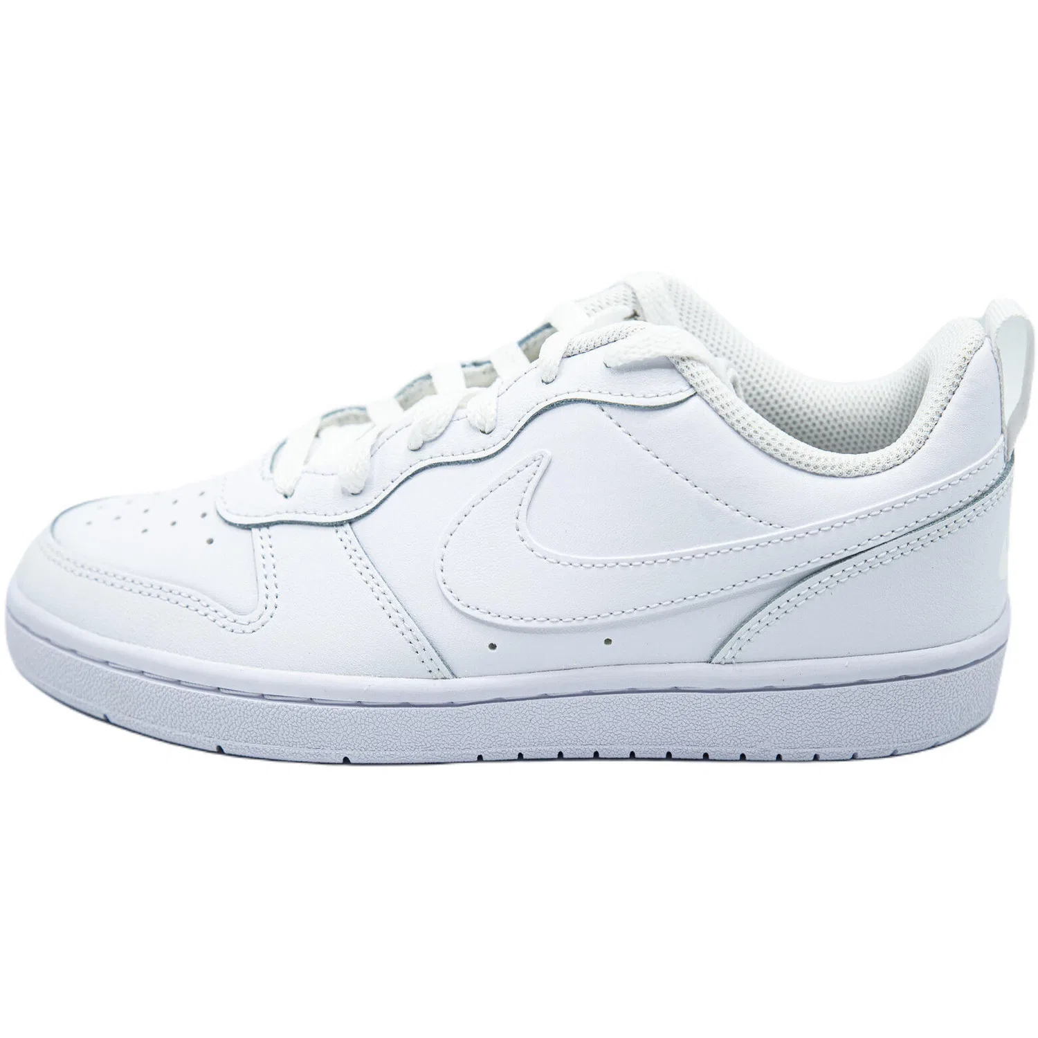 Детские кожаные кроссовки Court Borough Low 2 GS Nike, Weiss