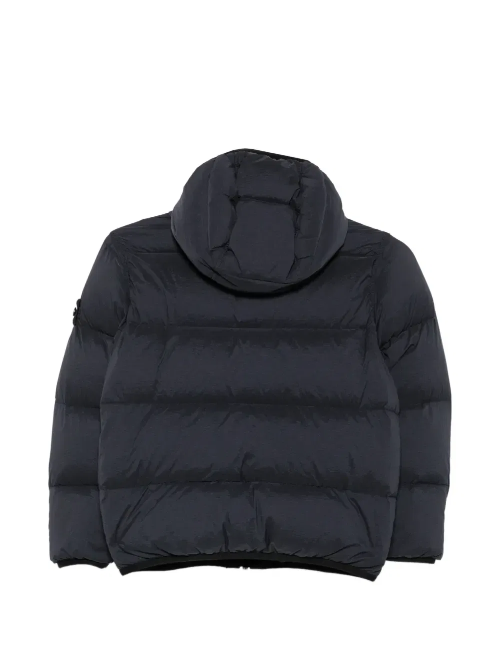 Куртка с капюшоном и нашивкой-компасом Stone Island Junior, синий — фото 2
