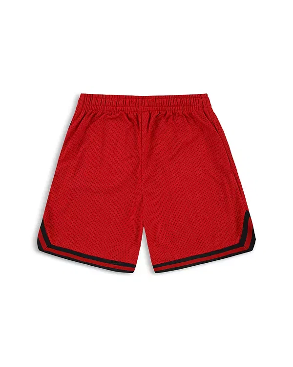 Детские шорты для мальчиков с принтом Tape Mesh Shorts Big Kid Jordan, Gym Red — фото 3