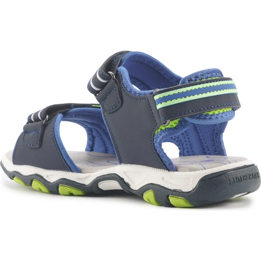 Сандалии детские с закрытым носком Loten 4fx Lumberjack, Синий — фото 3