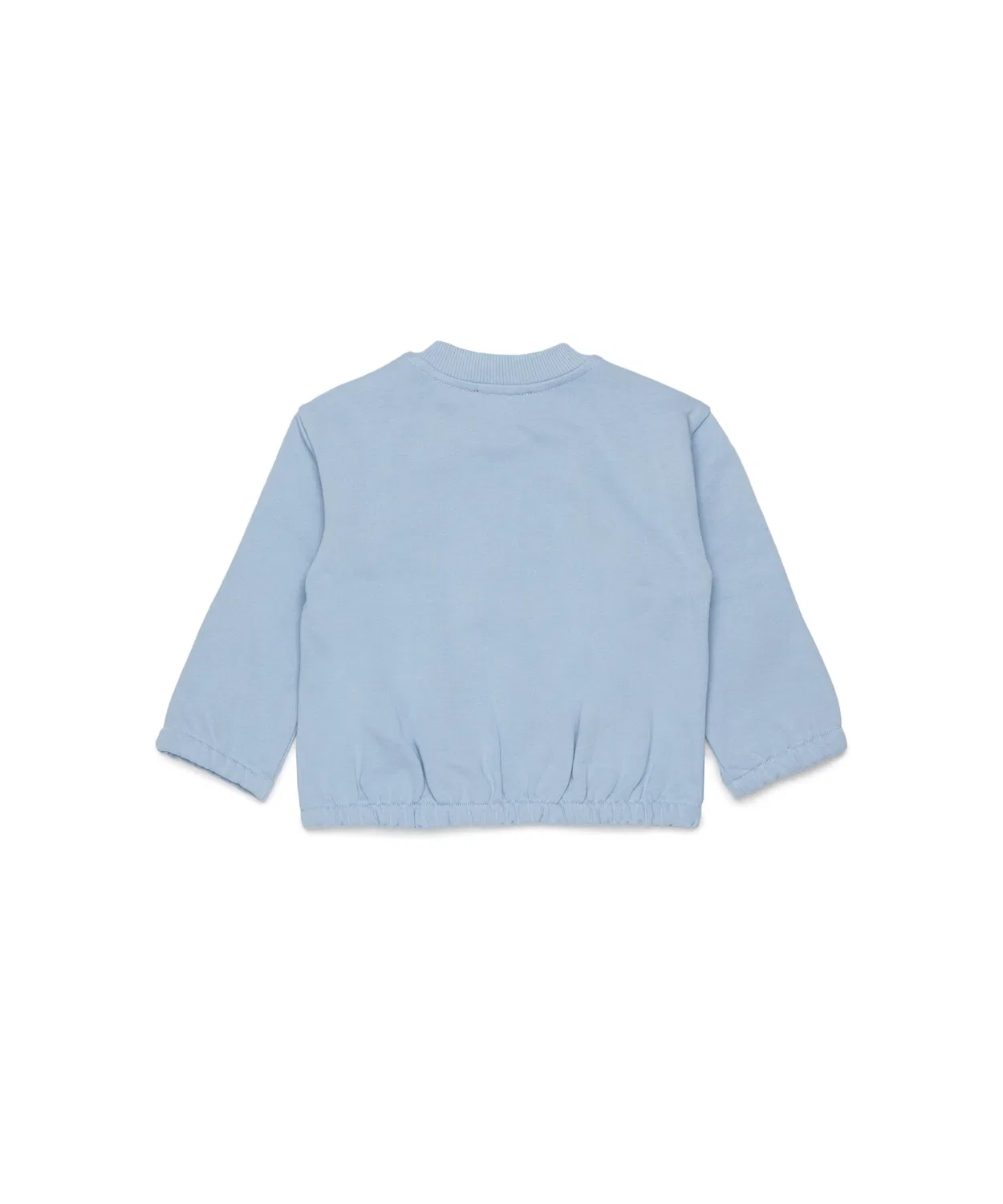Детский пуловер с длинным рукавомс принтом SFUMB DIESEL, Light Blue — фото 3