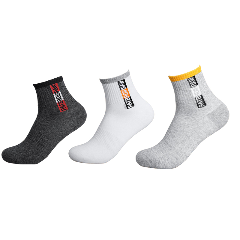 

Носки Crew Unisex 1 упаковка WARRIOR, черный+белый+серый[3 pack]