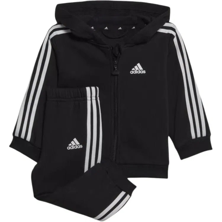 Детский комплект из худи и брюк с молнией Adidas