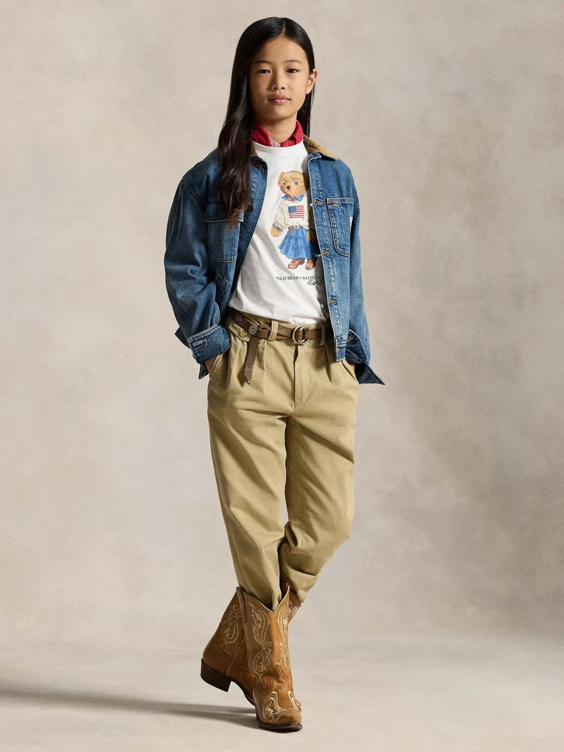 Футболка с графикой Polo Bear Polo Ralph Lauren, белый — фото 2