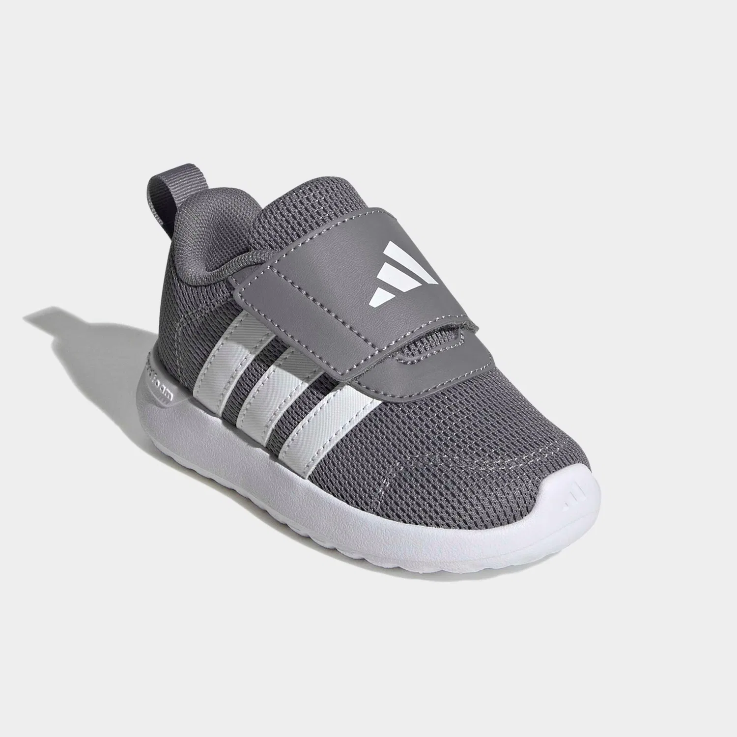 Детские кроссовки с тремя полосками Adidas, Grey Three/Ftwr White/Grey Three