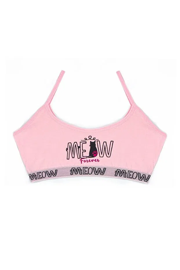 Детское для девочек белье с принтом Bustier Shorts Öts, Pink — фото 2