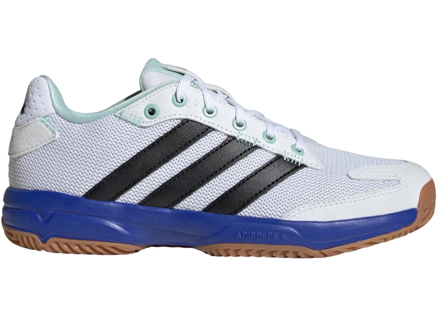 Детские кроссовки для мальчиков с поддержкой Adidas Stabil Jr Adidas, Cloud White Core Black Lucid Blue