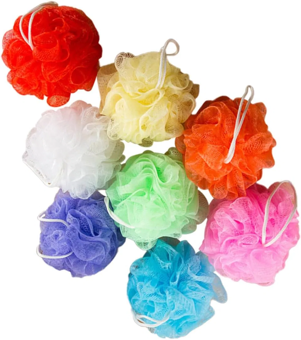 Набор мочалок для душа, TOYZFRIENDY, 16 шт, 10x10x10 см, Sortierte Farbe