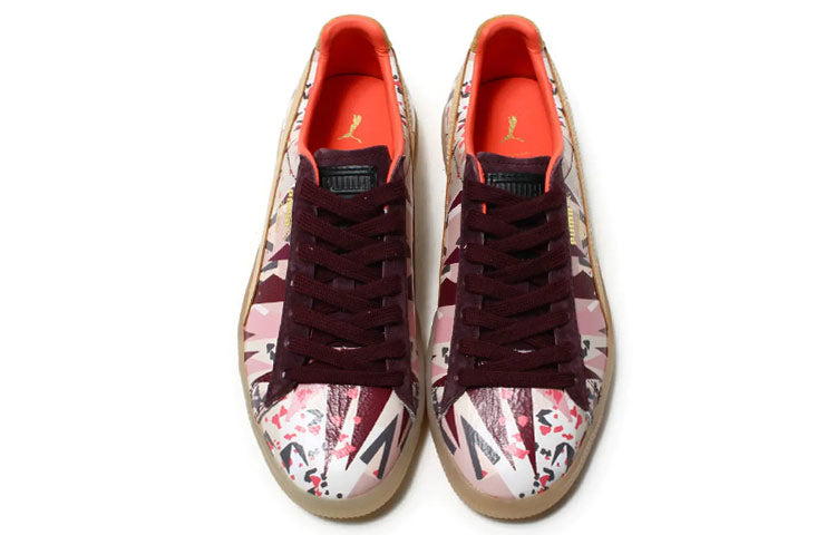Кеды (WMNS) NATUREL x PUMA Clyde Board Shoes Multi-Color, разноцветный — фото 3