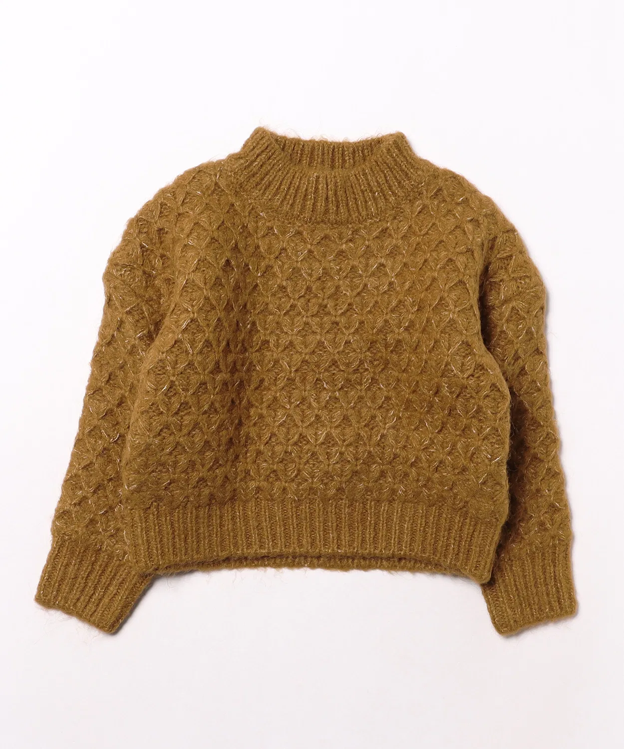 Детский свитер с высоким воротом Rylee + Cru CAROLINA SWEATER, Шартрез