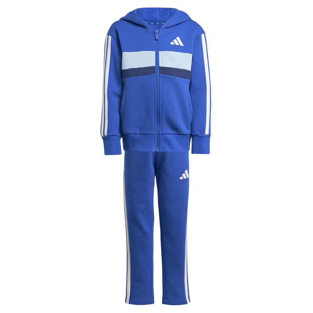 Спортивный костюм из флиса Tiberio 3 Stripes Adidas, синий — фото 3