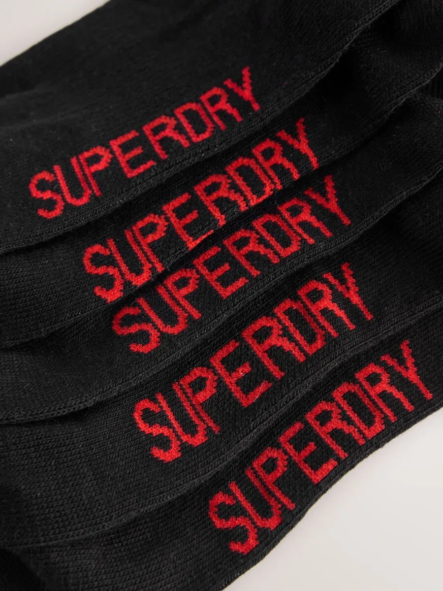 Носки Superdry & Co черного цвета — фото 4