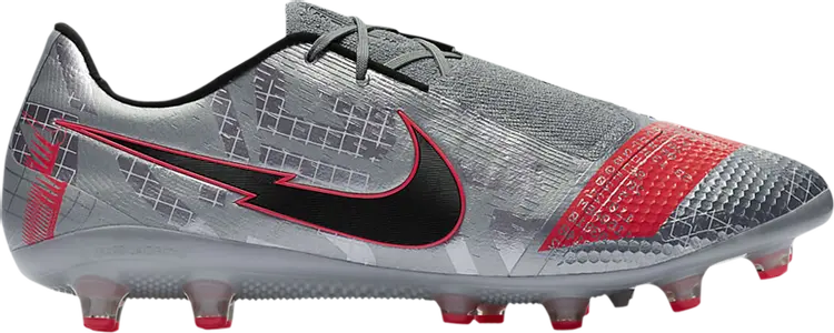 

Бутсы Nike Phantom Venom Elite AG Pro 'Metallic Bomber Grey Laser Crimson', серый