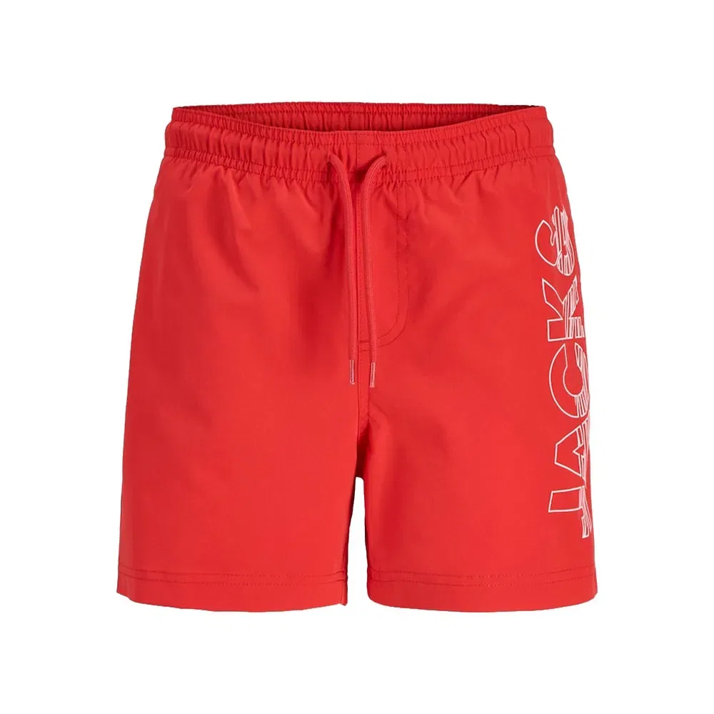 Плавки Maui Wave Logo Jack & Jones, красный — фото 3