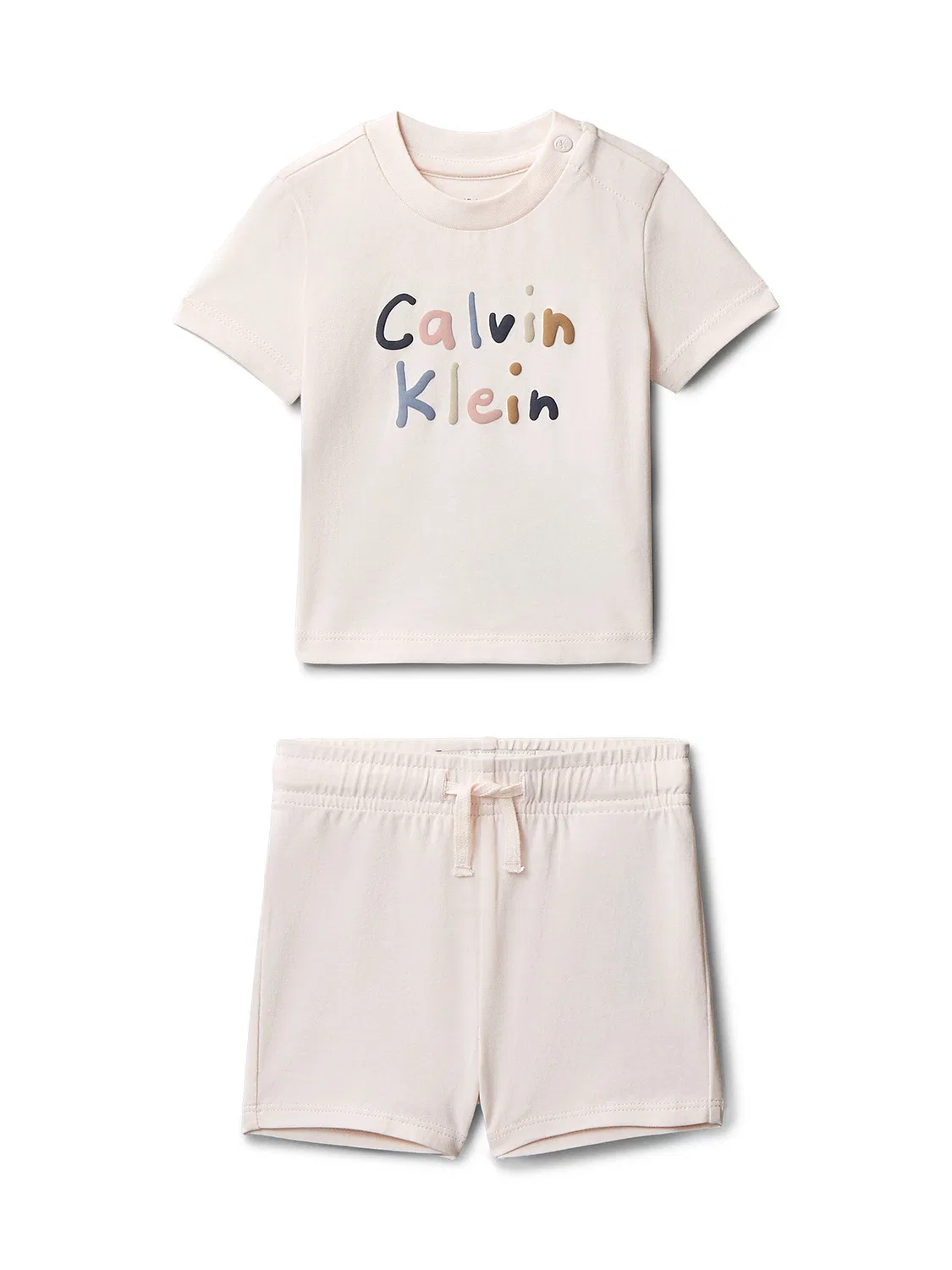 Летнее платье стандартного кроя для девочки Calvin Klein, розовый