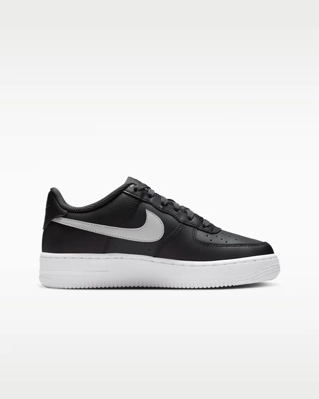Кроссовки для детей постарше NIke Air Force 1, Dark Smoke Grey/Black/White/Vast Grey — фото 3