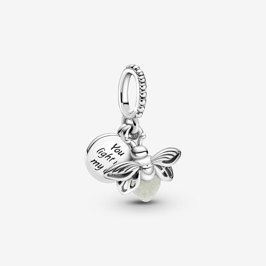 

Шарм-подвеска Pandora Glow-in-the-dark Firefly, серебро