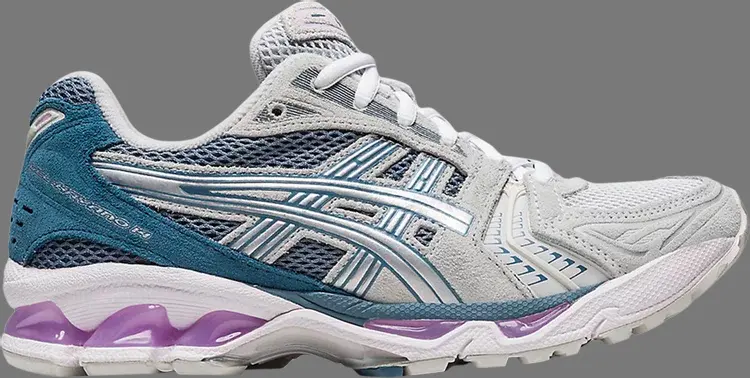 

Кроссовки wmns gel kayano 14 'glacier grey blue purple' Asics, серый